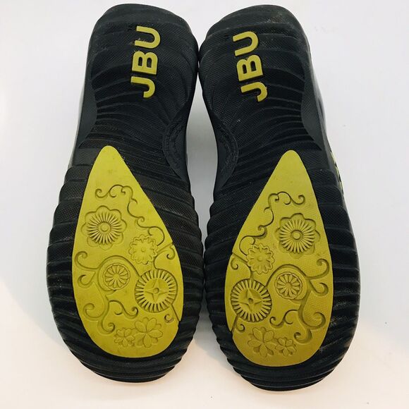 JBU by Jambu Tula Duck Boot Women's 8M Memory Foam Gray/Navy Lace Lock Rain Shoe - Picture 8 of 10